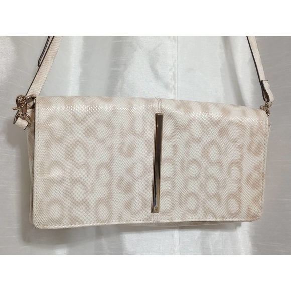 JL Gold Snake Purse Embossed Python print Bag - Picture 3 of 7